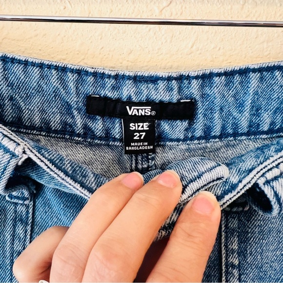 VANS Union Denim Carpenter Skirt 27 - Picture 9 of 14